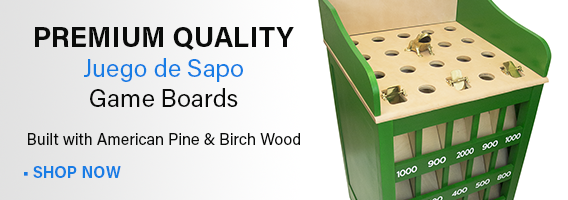 Premium Quality Juego de Sapo Game Boards